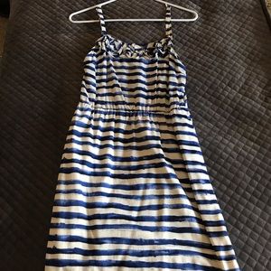 Loft striped summer dress